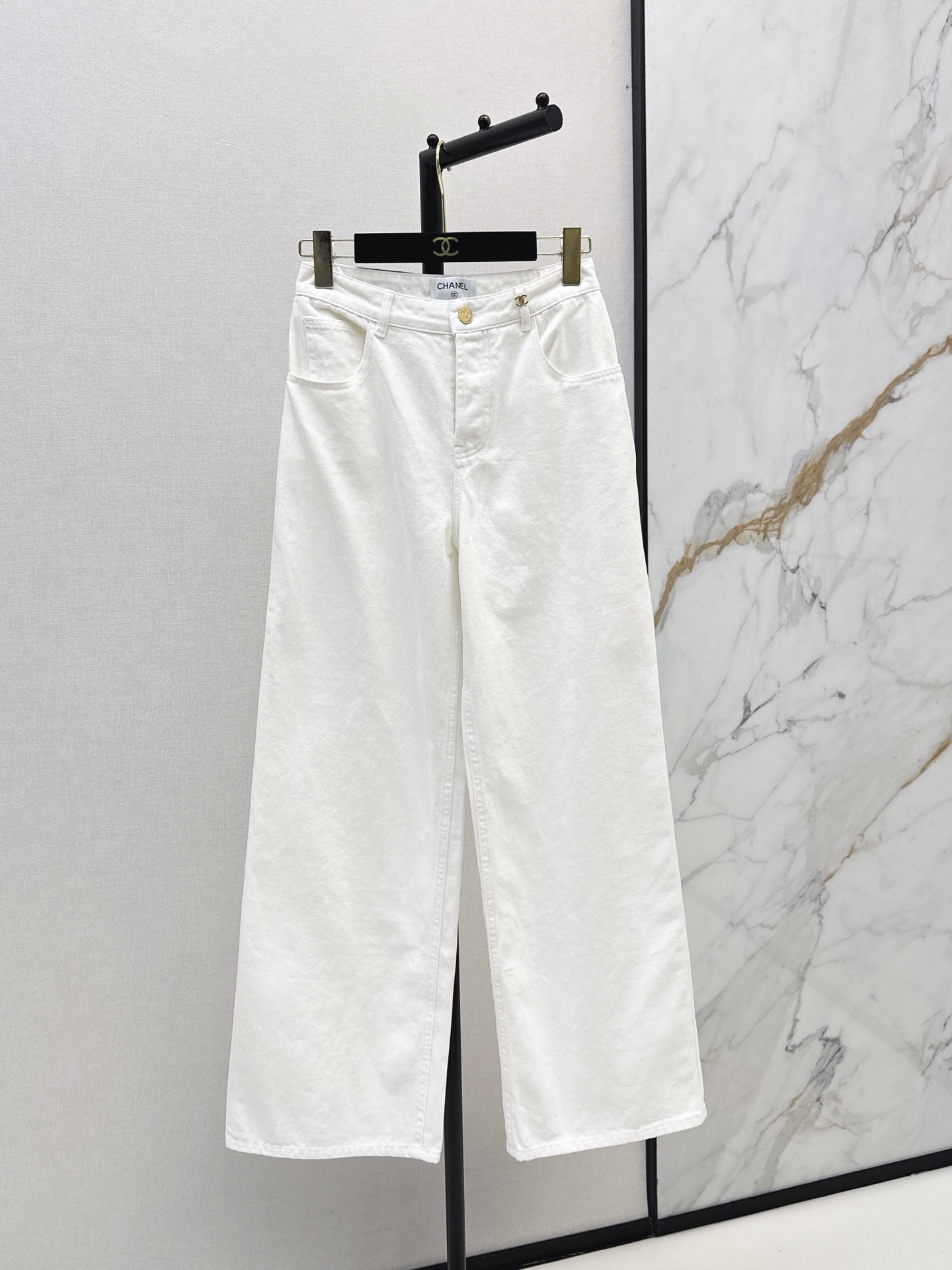 Chan New cowboy wide-leg pants