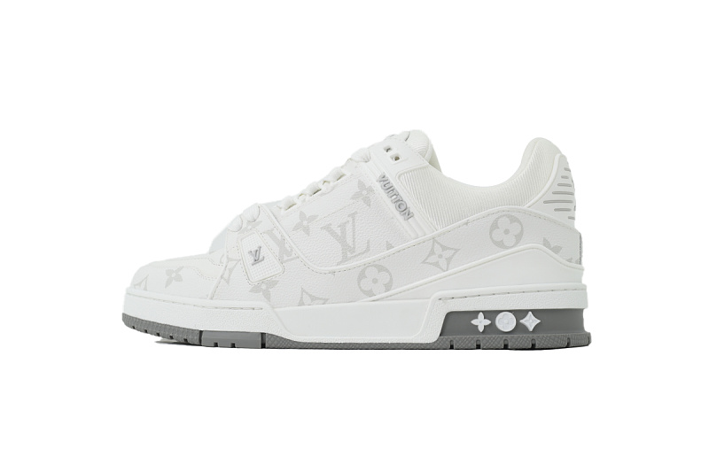 Pkkicks God Batch Louis Vuitton Sneakers White Gray (NFC)