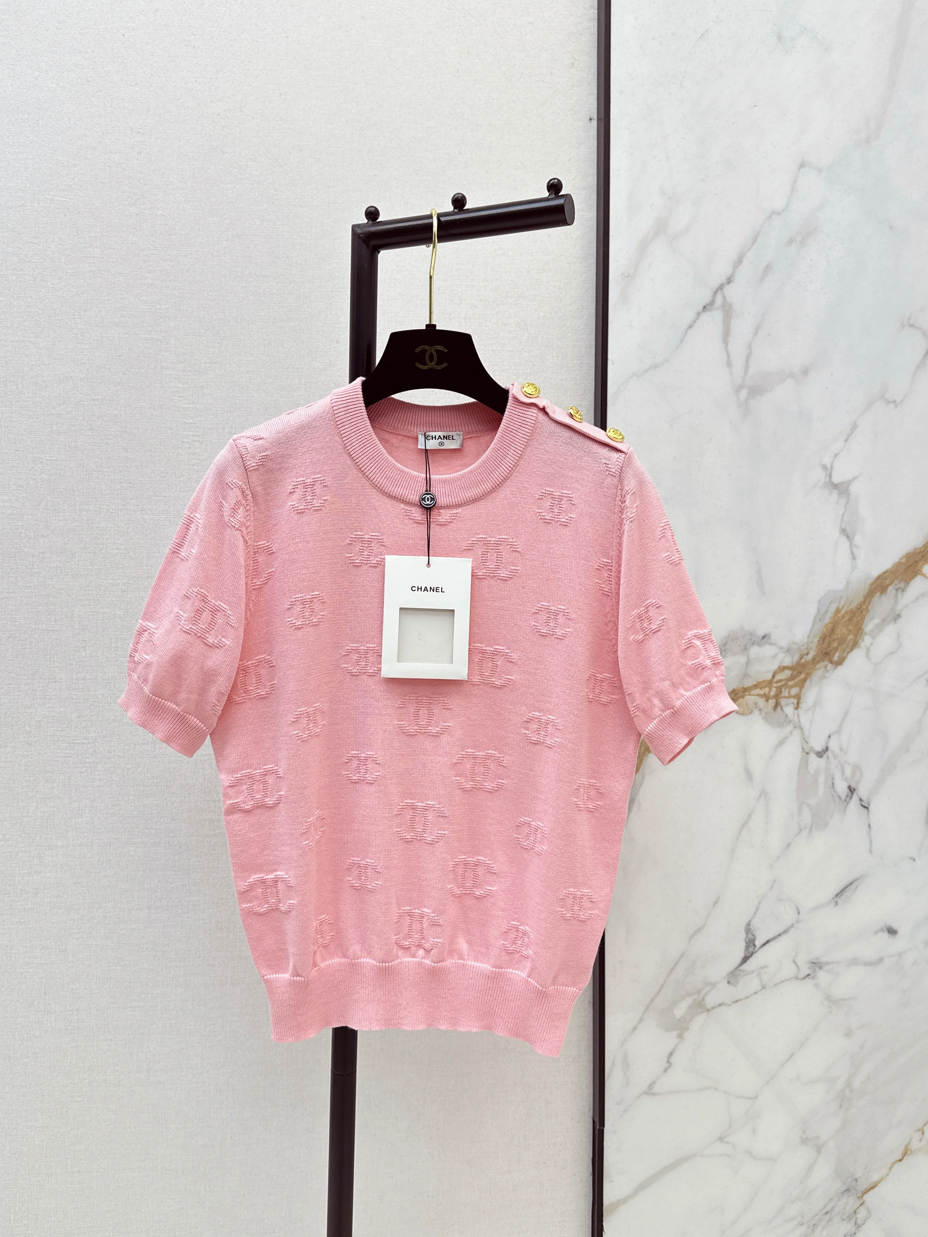 Chan NEW jacquard knitwear