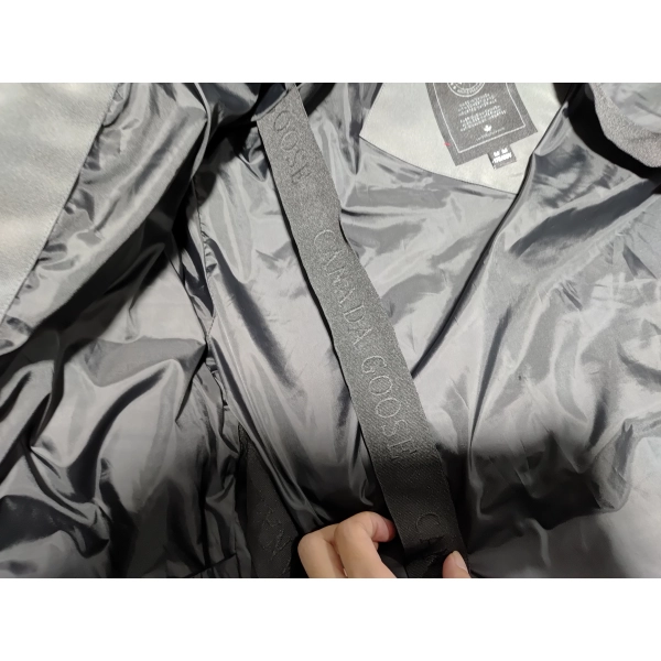 Canada Goose Down Jacket Gray and black