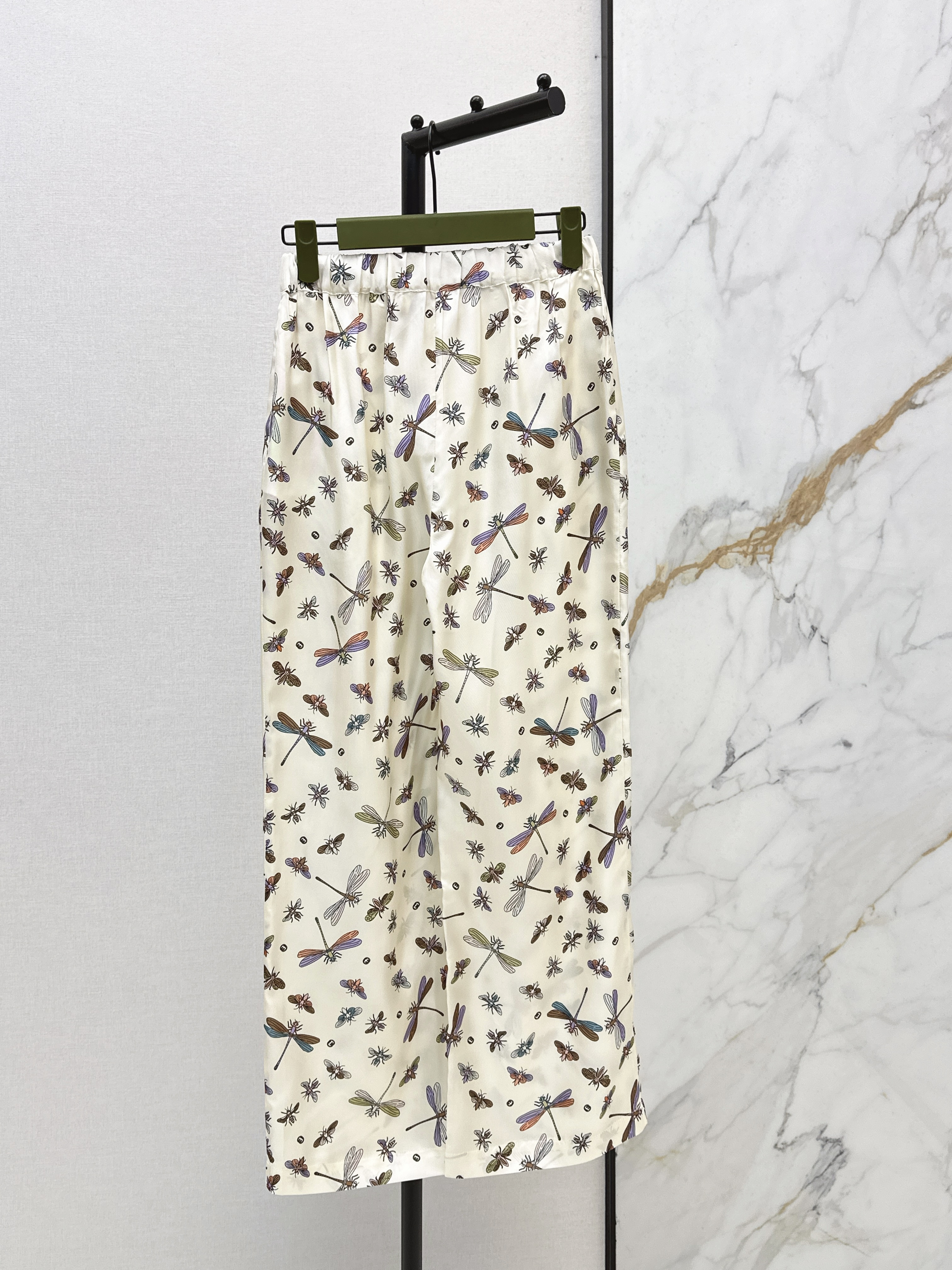 Guc New print silk pants