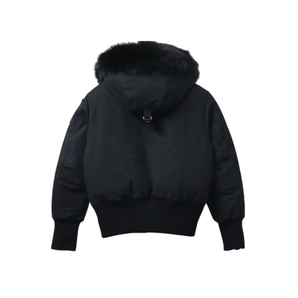 Moose knuckles03 Gold Scissors Jacket  Black （W）