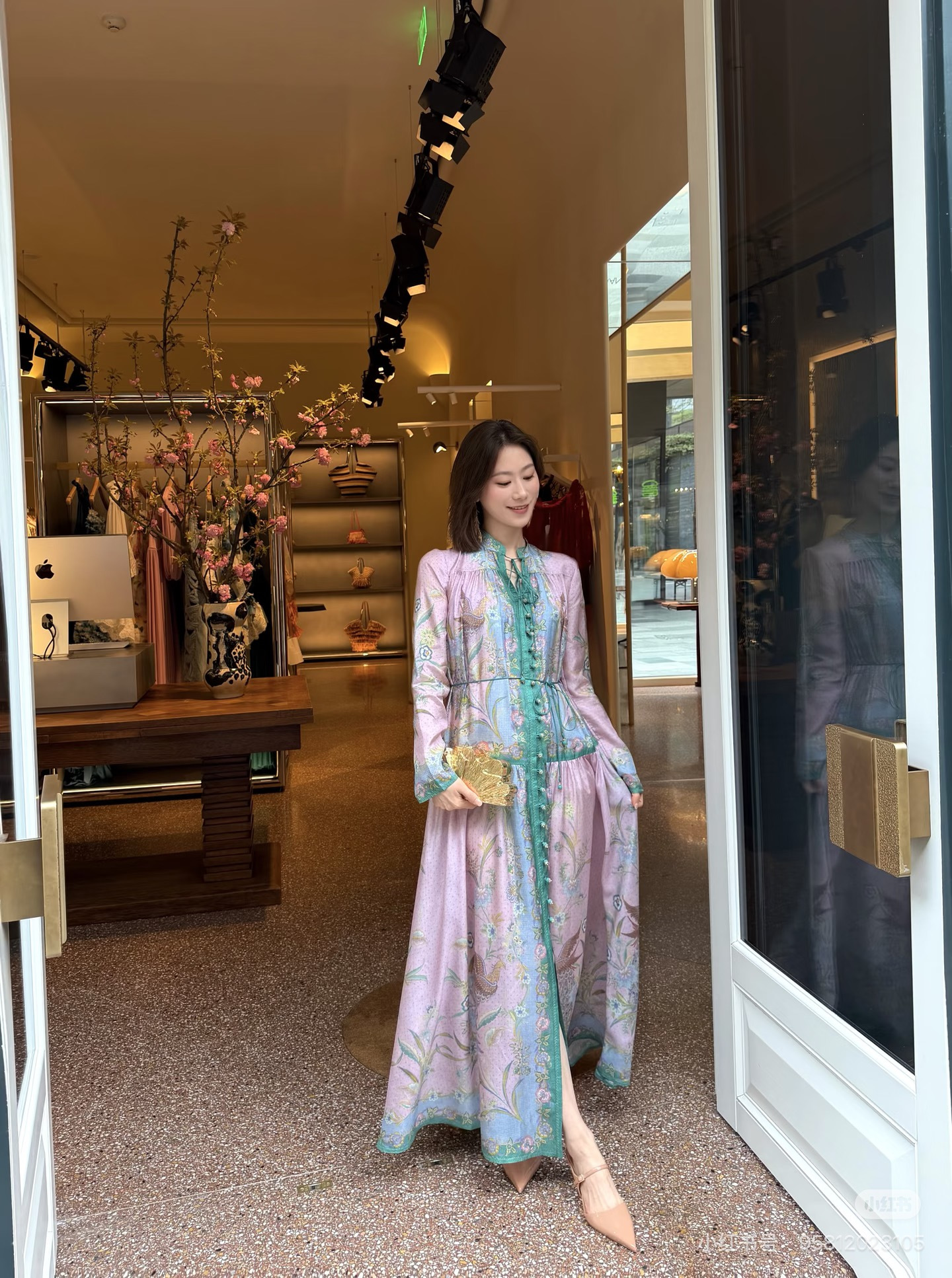 Zimm New printed silk dress
