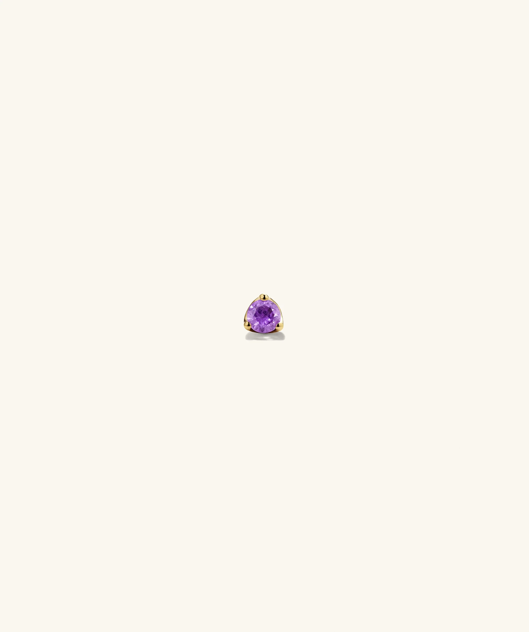 Piercing Studio - Single Gemstone Mini Flat Back Stud