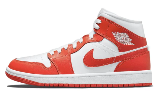 AJ1 Mid Habanero Red (W) (BQ6472-116) Women