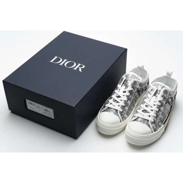 Dior B23 HT Oblique Transparency Low H565 White