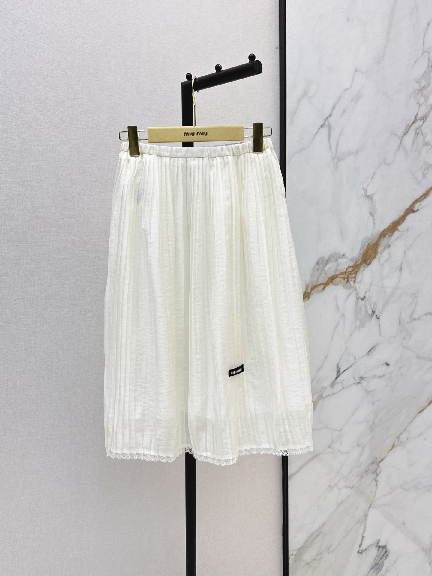 Miu New pleated skirt