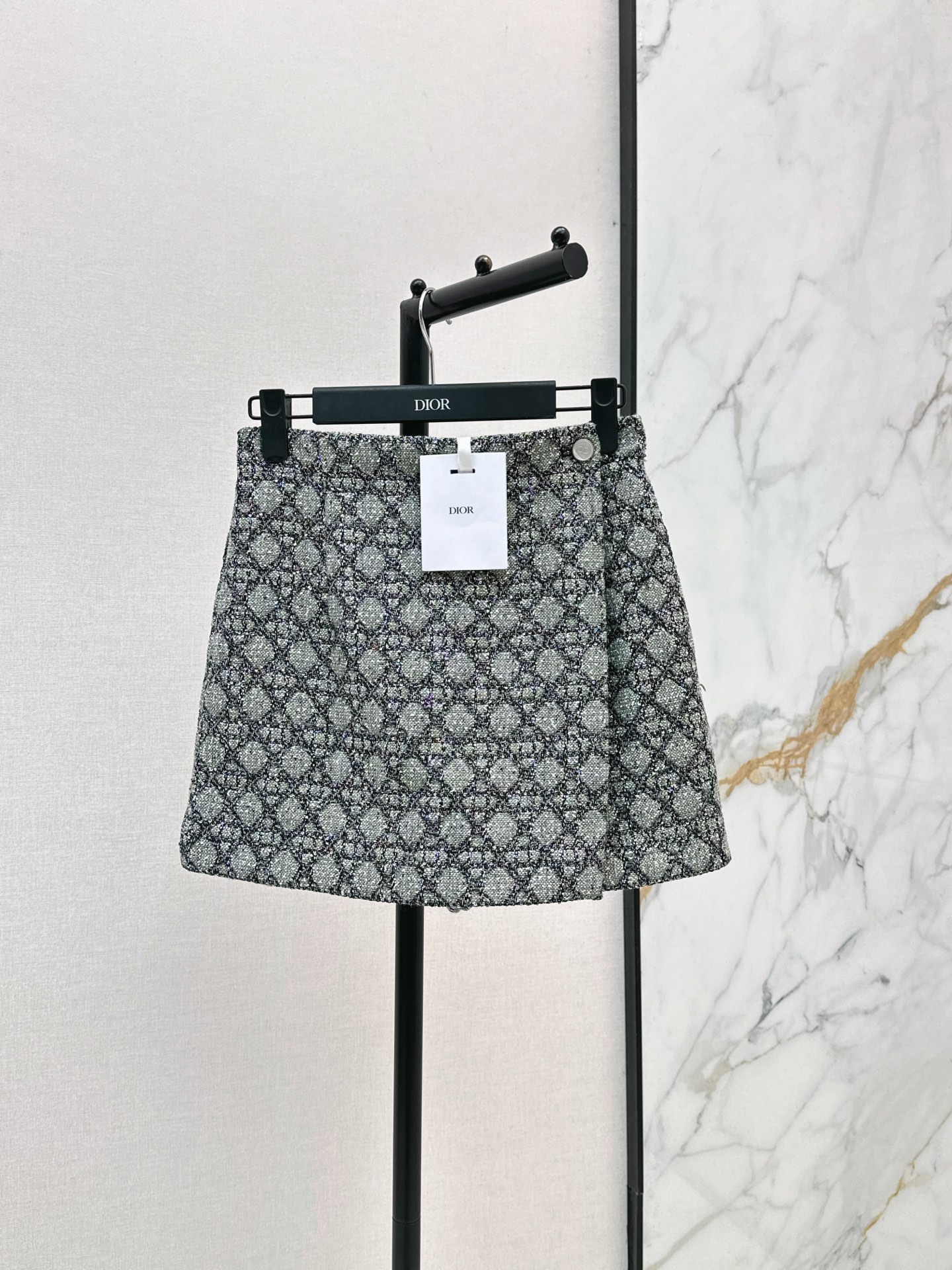 CD New  rhinestone tweed skort