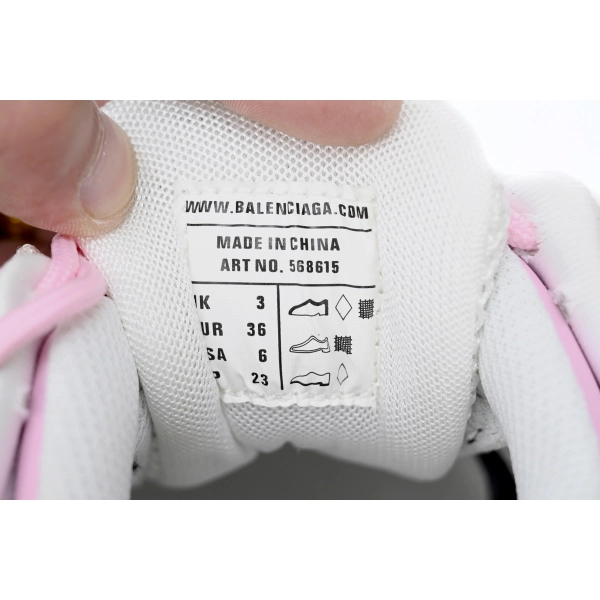 Balenciaga Track 2 Sneaker Pink White15 568615 W3AE2 5291
