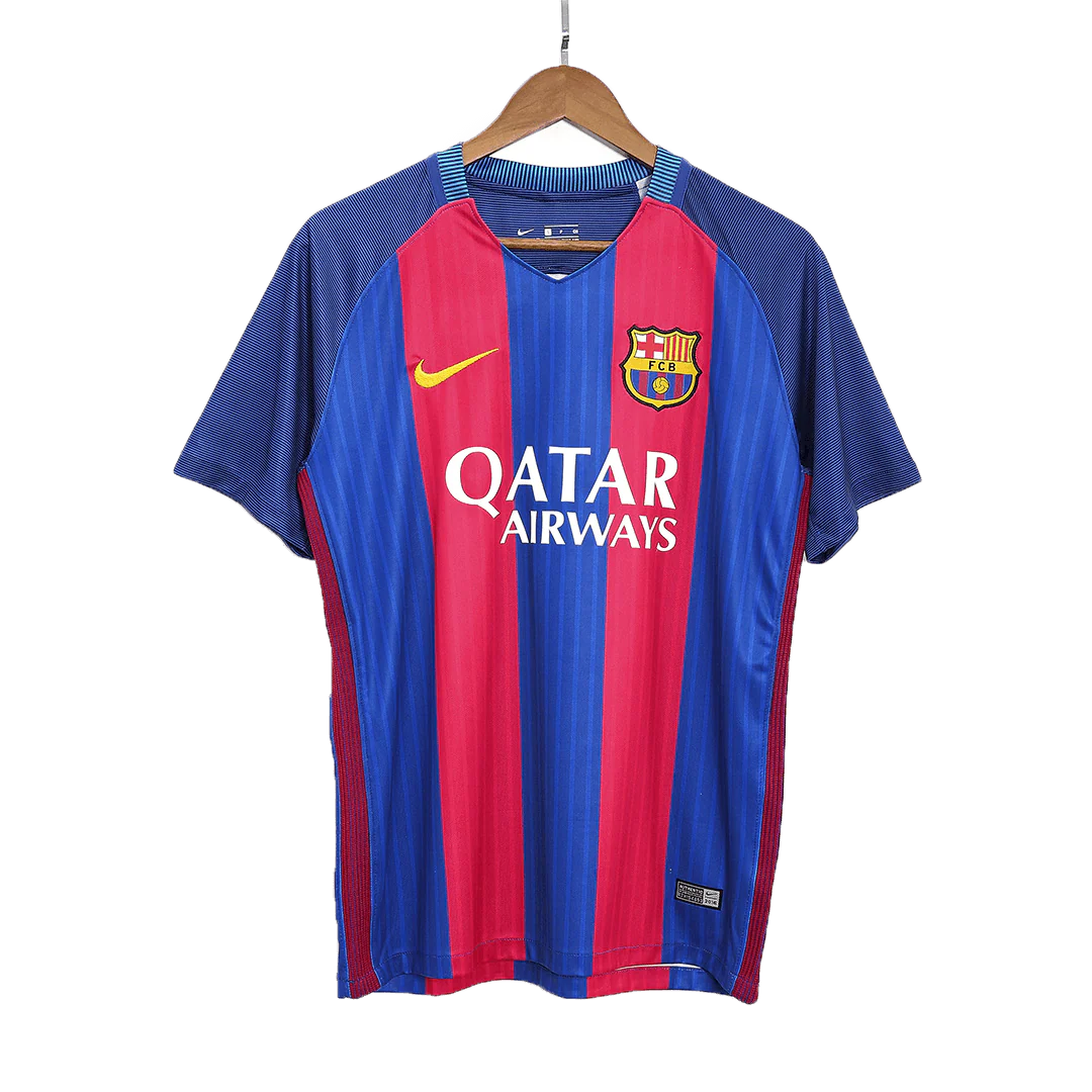 Barcelona 2016/17 Retro Home Soccer Jersey