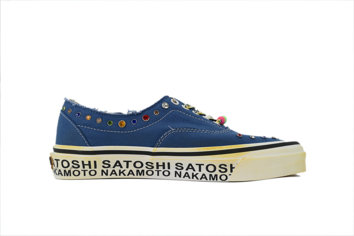 Satoshi Nakamoto x Vans Era 95 'BrownWhiteTurquoise' VN000EHD7F3