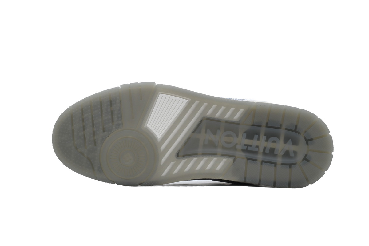 Pkkicks God Batch LOUIS VUITTON Trainer Grey white
