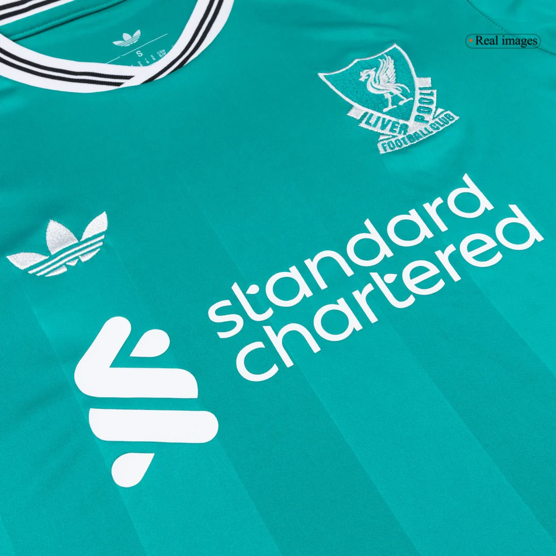 M.SALAH #11 Liverpool Third Away Soccer Jersey 2025/26