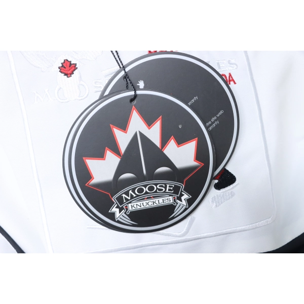 Moose Knuckles Men's Shearling 3Q Jacket White