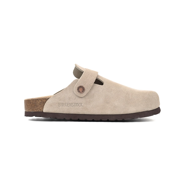Birkenstock Boston Soft Footbed Suede Nude 1021003