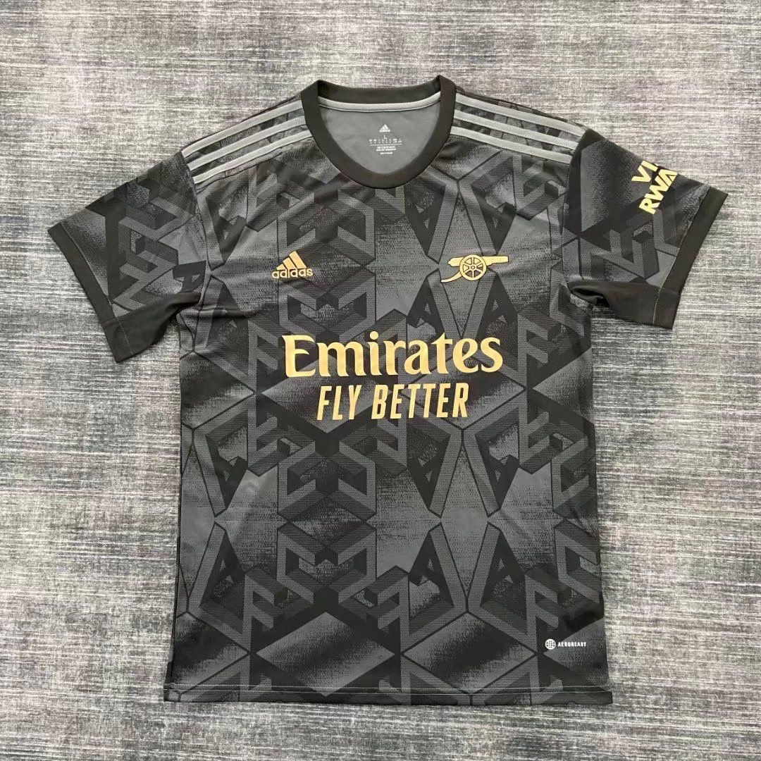 Arsenal 22-23 away retro black gold