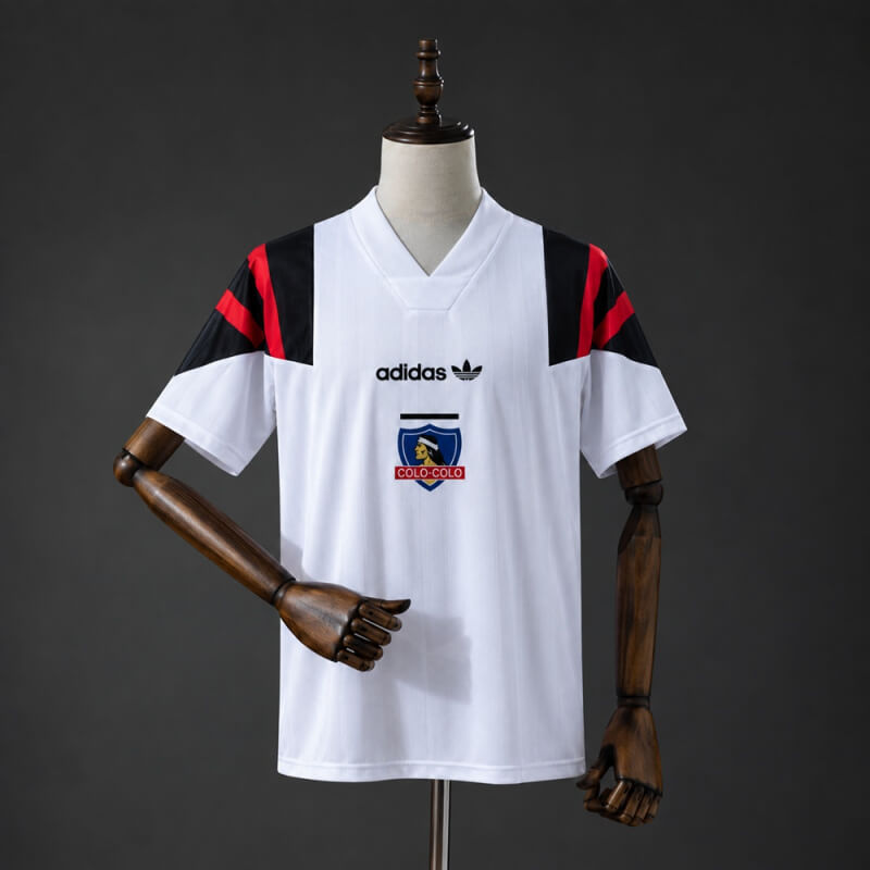 Colo Colo 26/27 EQT White Retro Fan Jersey