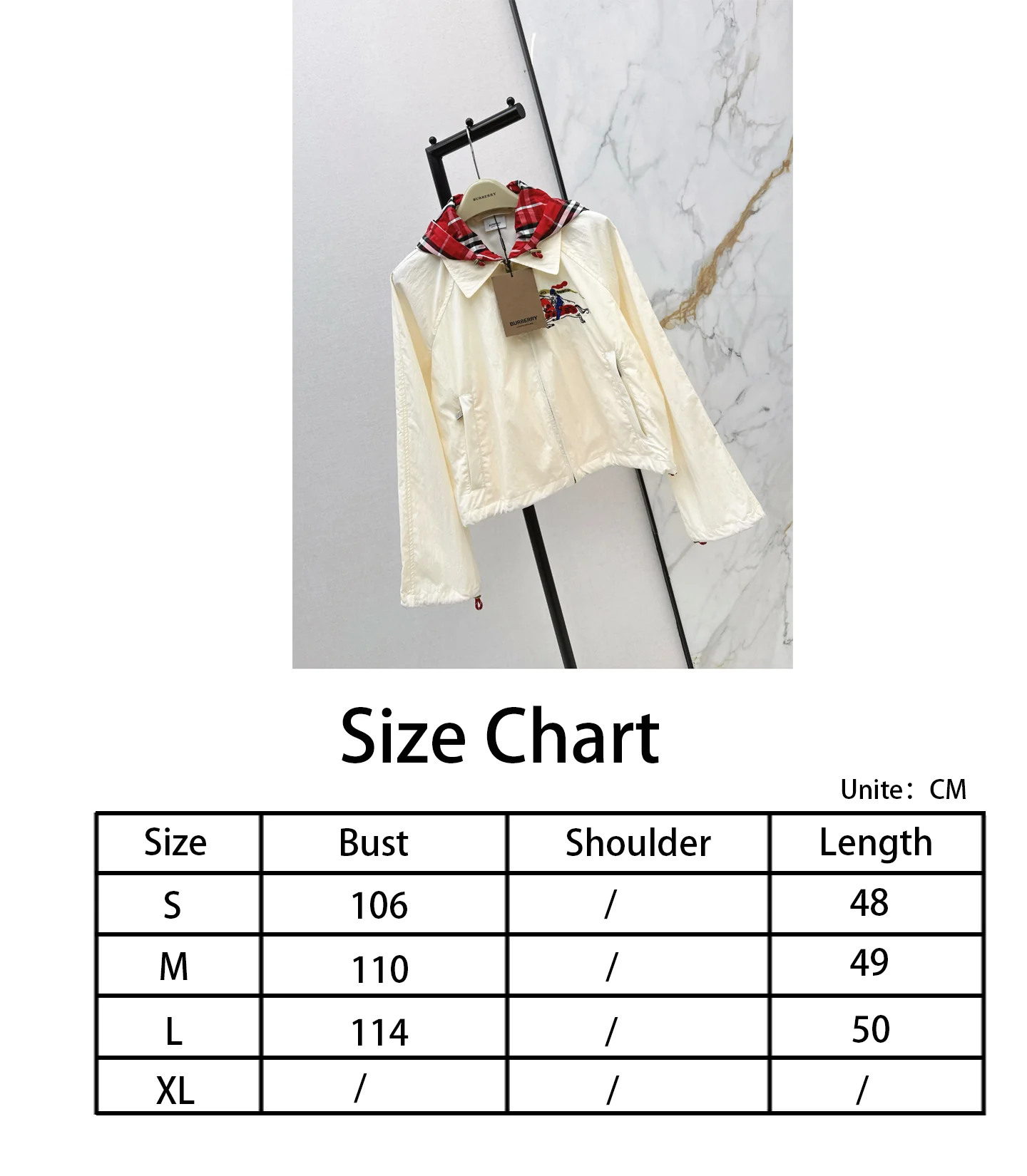 Bur NEW check contract trench coats