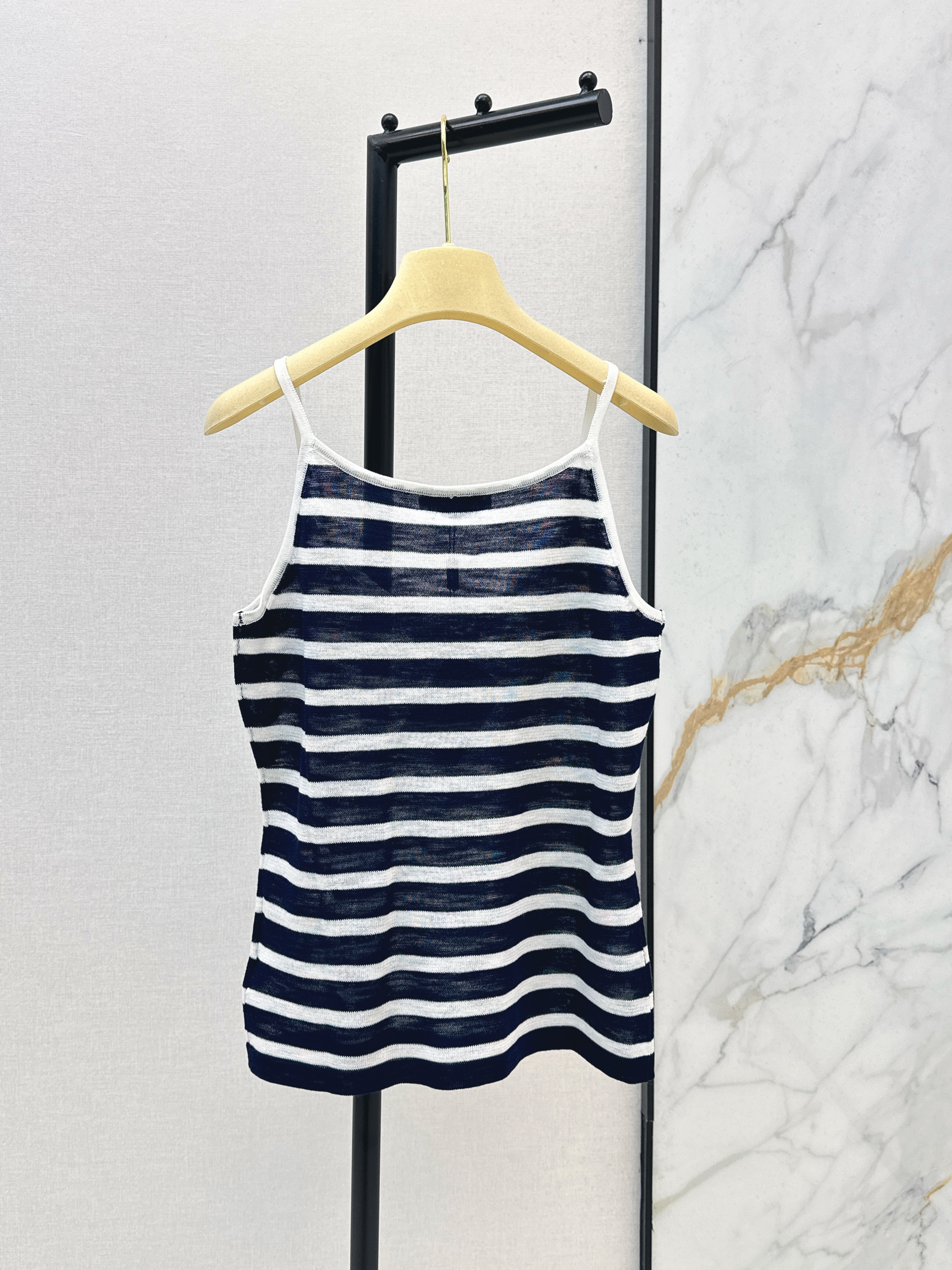 Miu New stripe vest