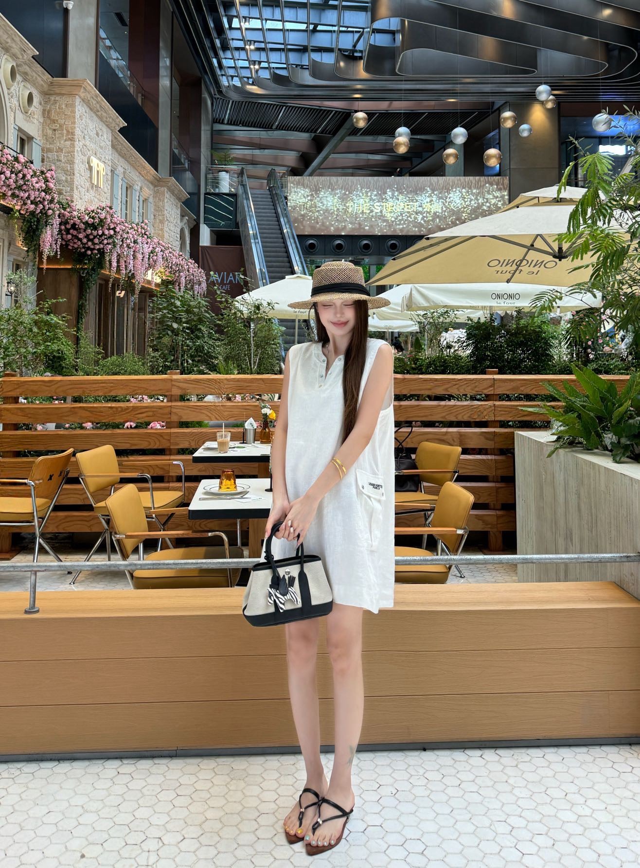 Louis New Utility sleeveless dress