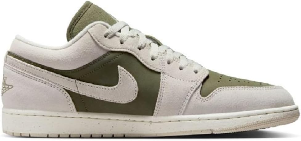 Air Jordan 1 Low SE - Men's Shoes (Medium Olive/Sail/Light Orewood Coffee)