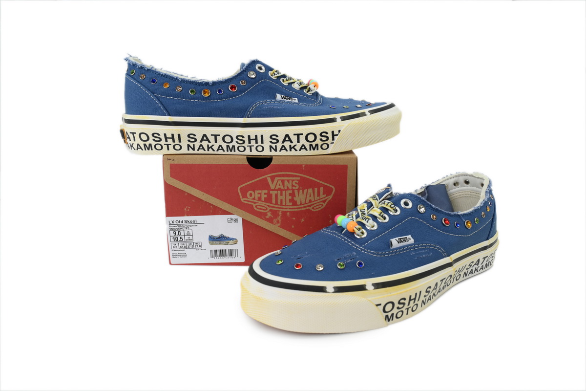 Satoshi Nakamoto x Vans Era 95 'BrownWhiteTurquoise' VN000EHD7F3