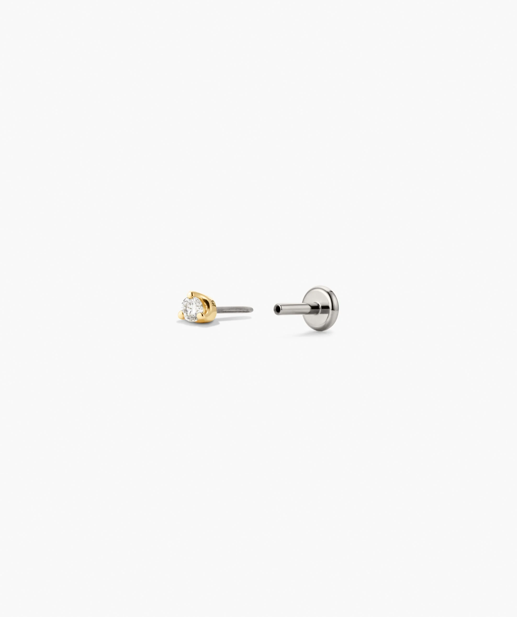 Single Baby Diamond Stud
