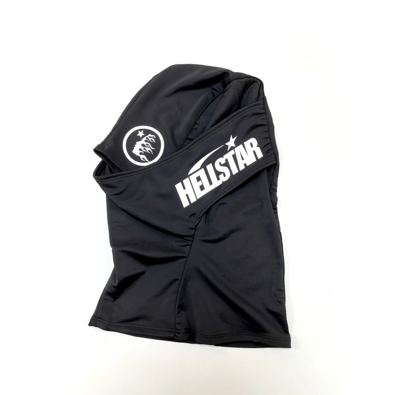 Hellstar Logo Balaclava Black Mask