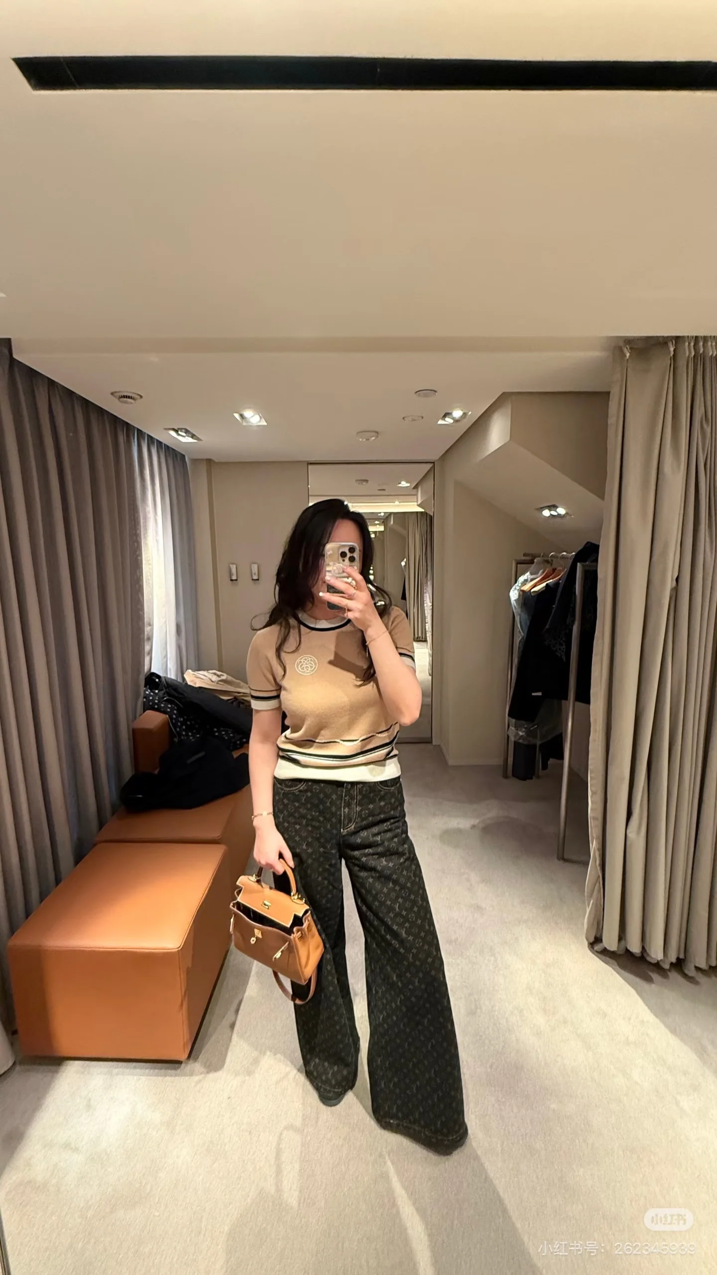 Herm NEW stripe knit sweater