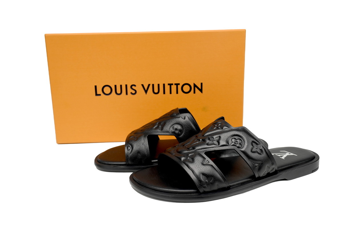 Pkkicks God Batch BLACK LOUIS VUITTON Oasis Black Leather Surface