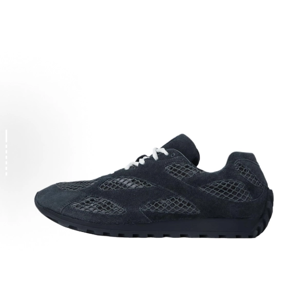 Bottega Veneta Orbit  Black Suede