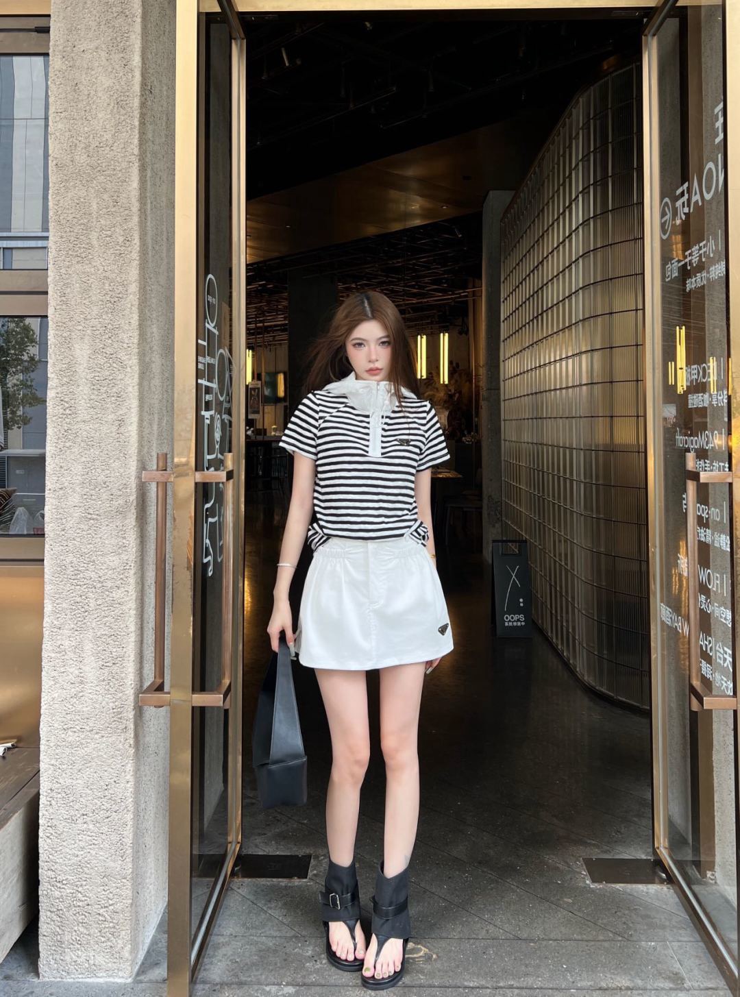 Pra New Triangle Flag Skirt-Pants