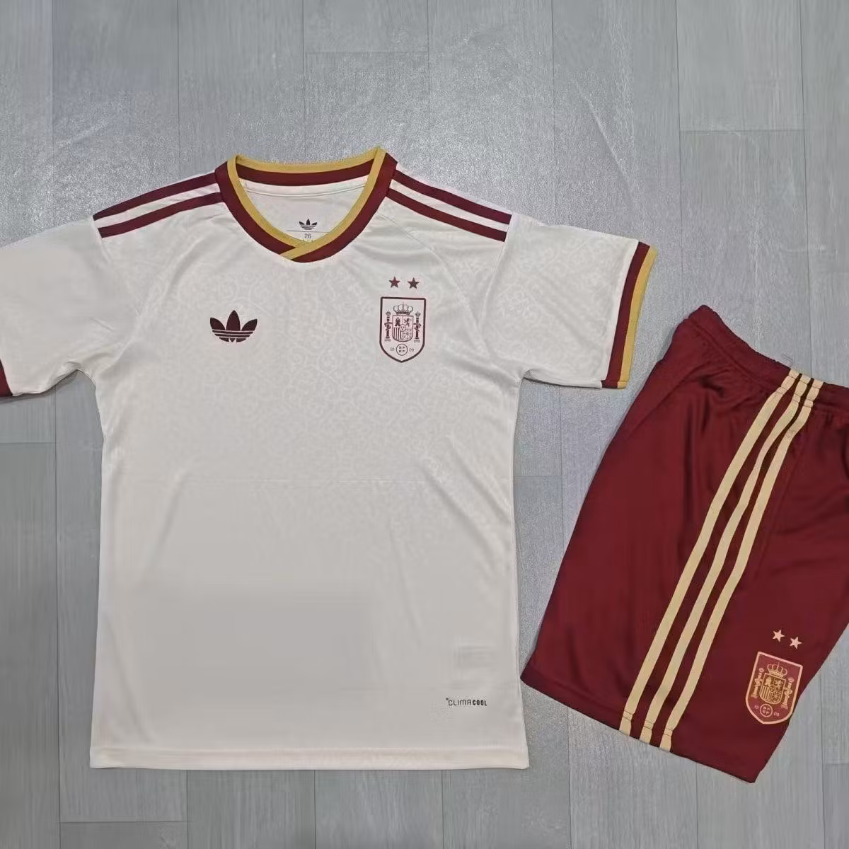 26 World Cup Spain Star Player Away Kids' Soccer Jersey with Socks