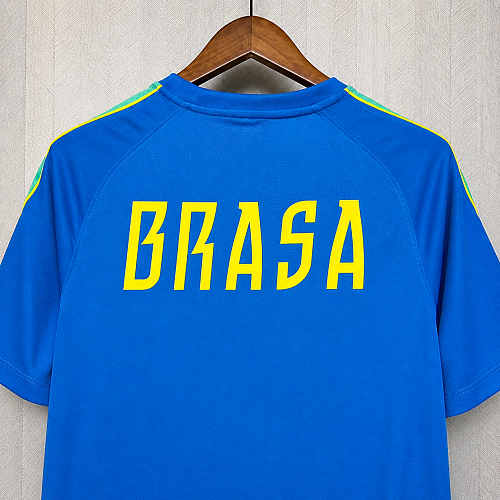 2026 Brazil Trainning Blue Jersey