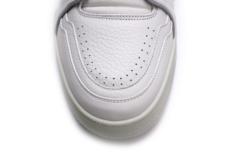 Pkkicks God Batch LOUIS VUITTON Trainer White Litchi Pattern FD0221