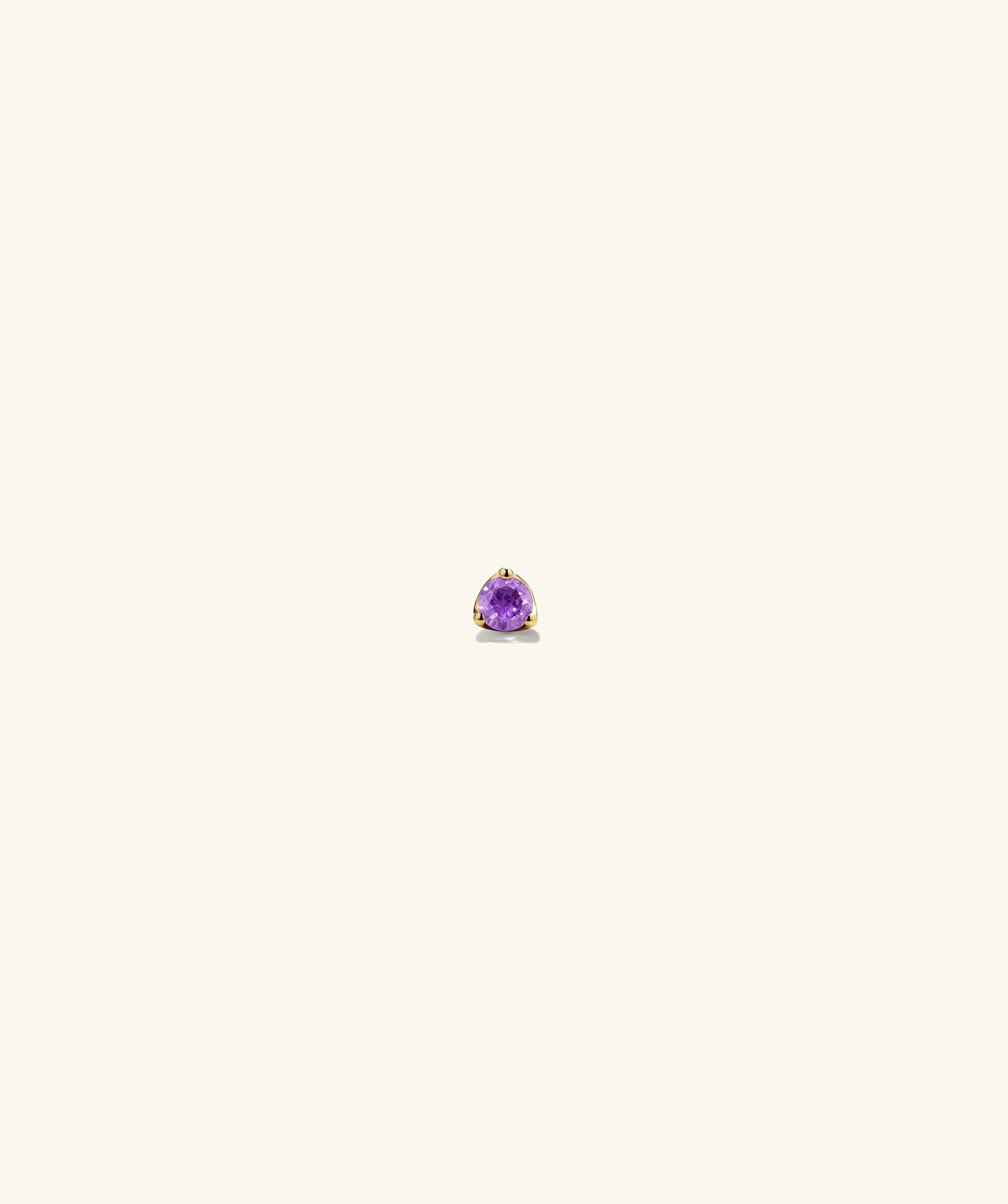 Piercing Studio - Single Gemstone Mini Flat Back Stud