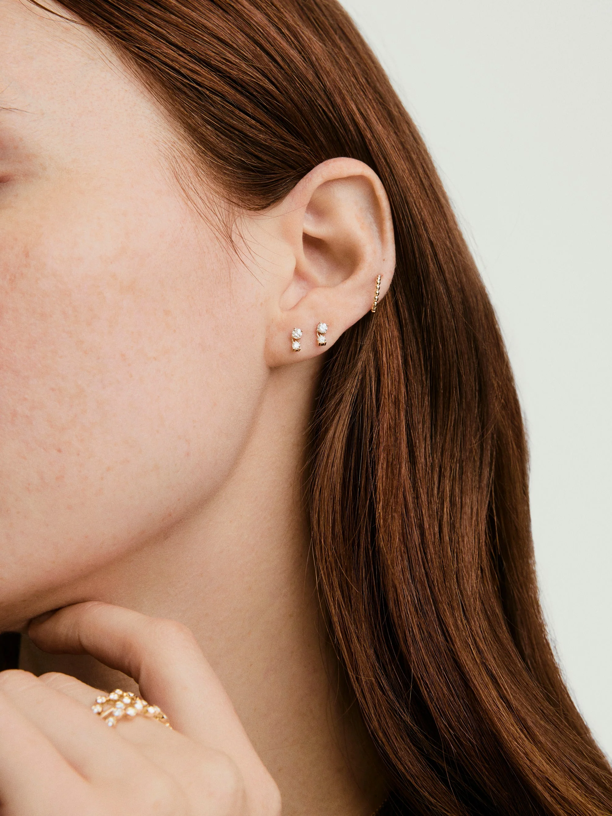 Droplet Lab Grown Diamond Studs