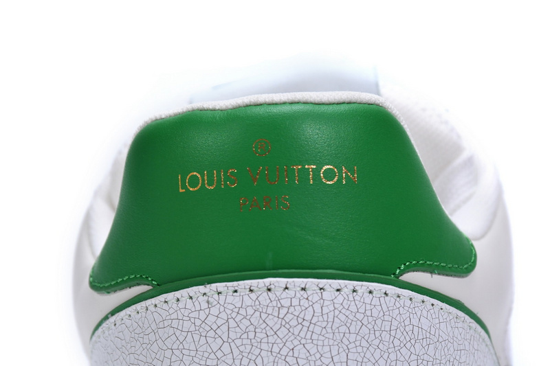 Pkkicks God Batch LOUIS VUITTON Trainer White Green 1A98UX