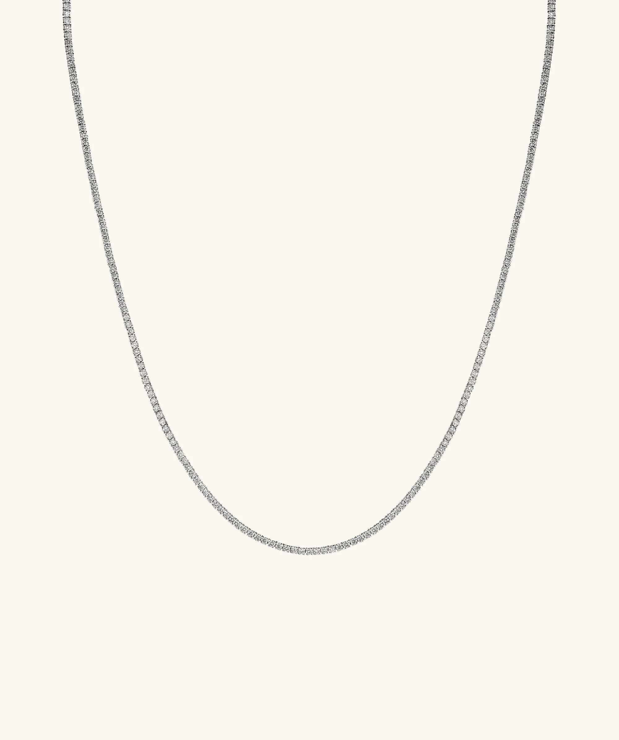 Lab Grown Diamond Tennis Necklace 1.8mm