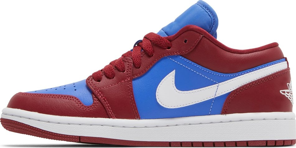 Wmns Air Jordan 1 Low 'Deep Red Blue' DC0774-604