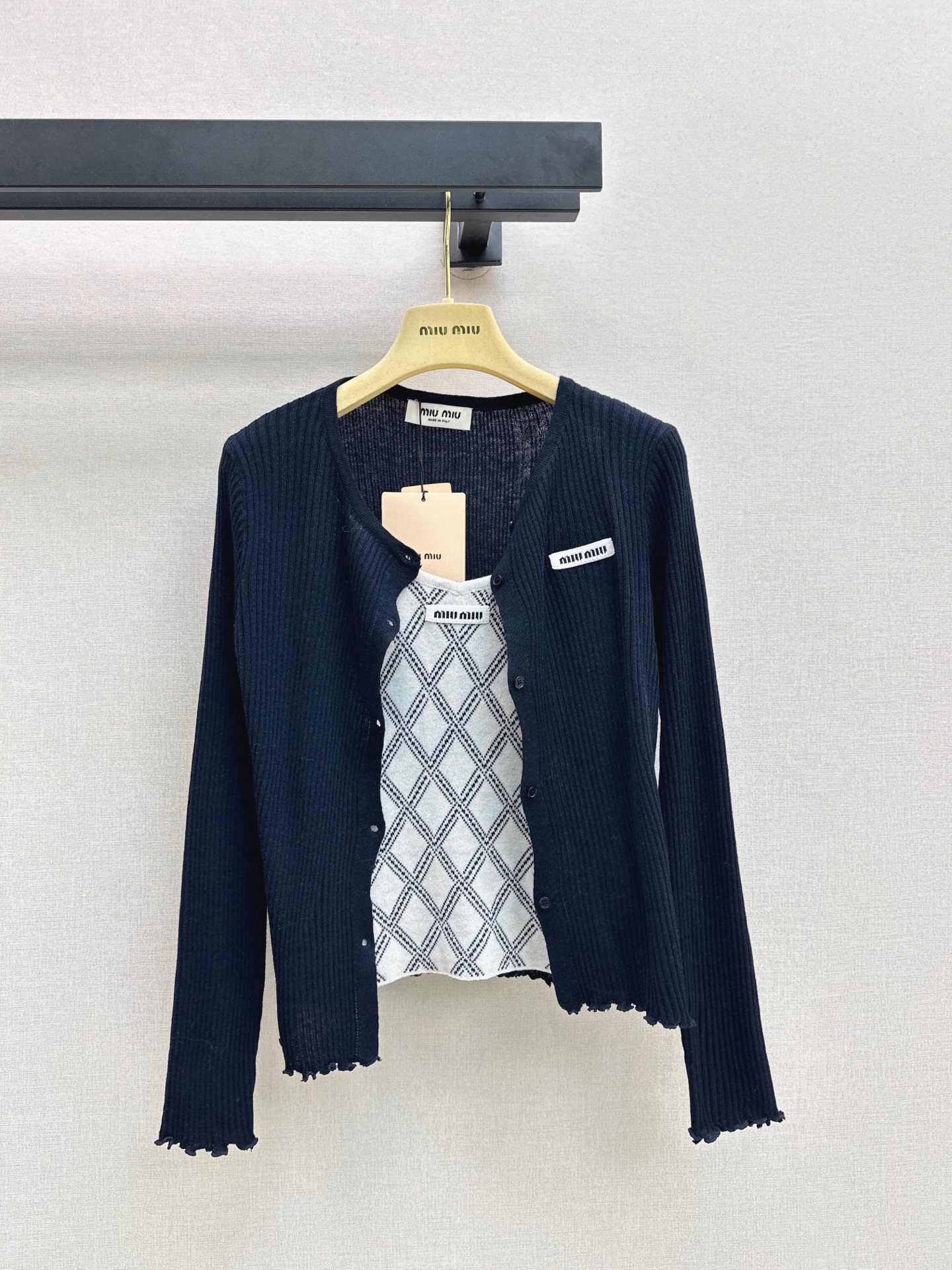 Miu New Knit Two-Piece Set