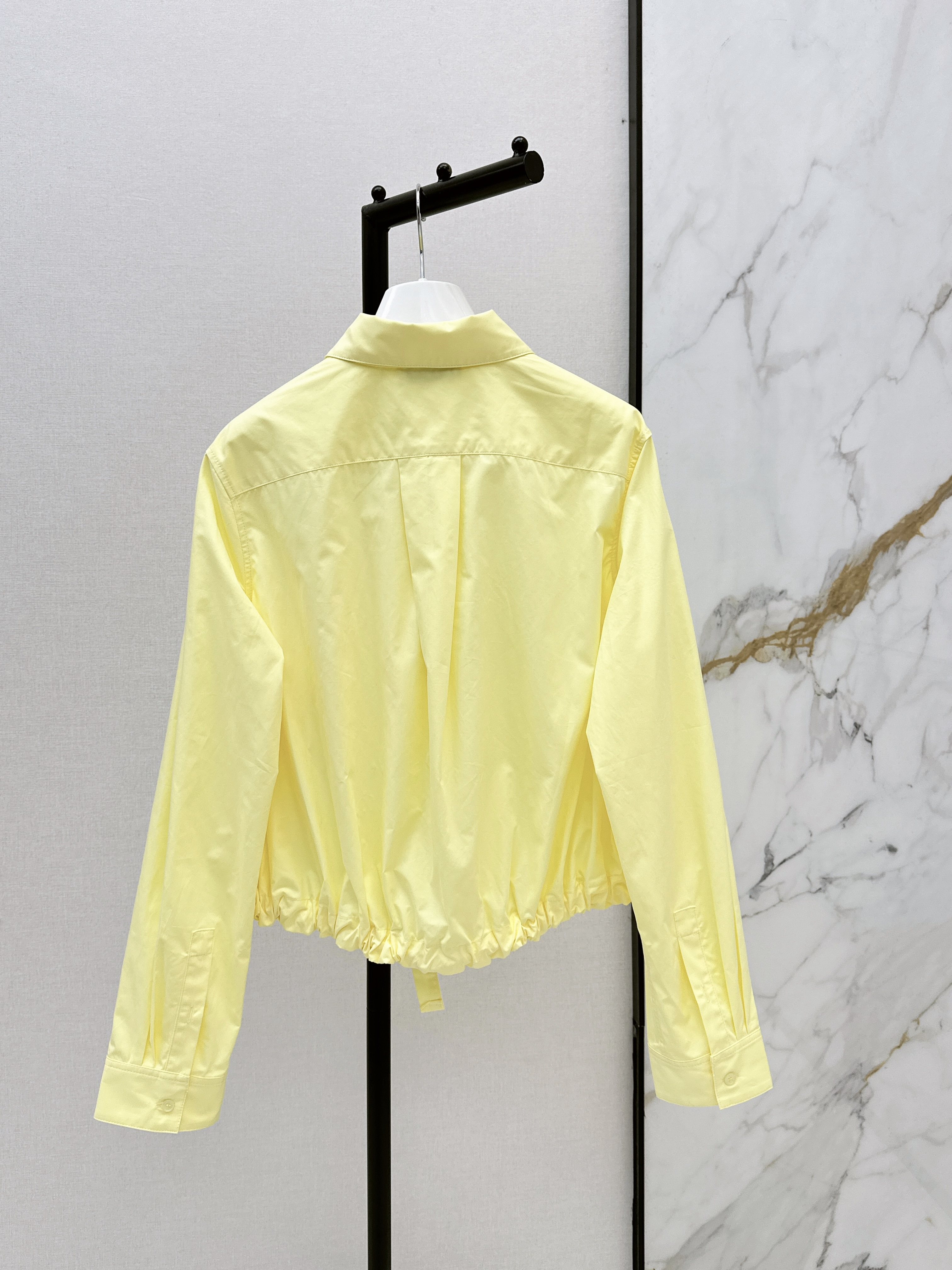 Loe New drawstring-hem shirt