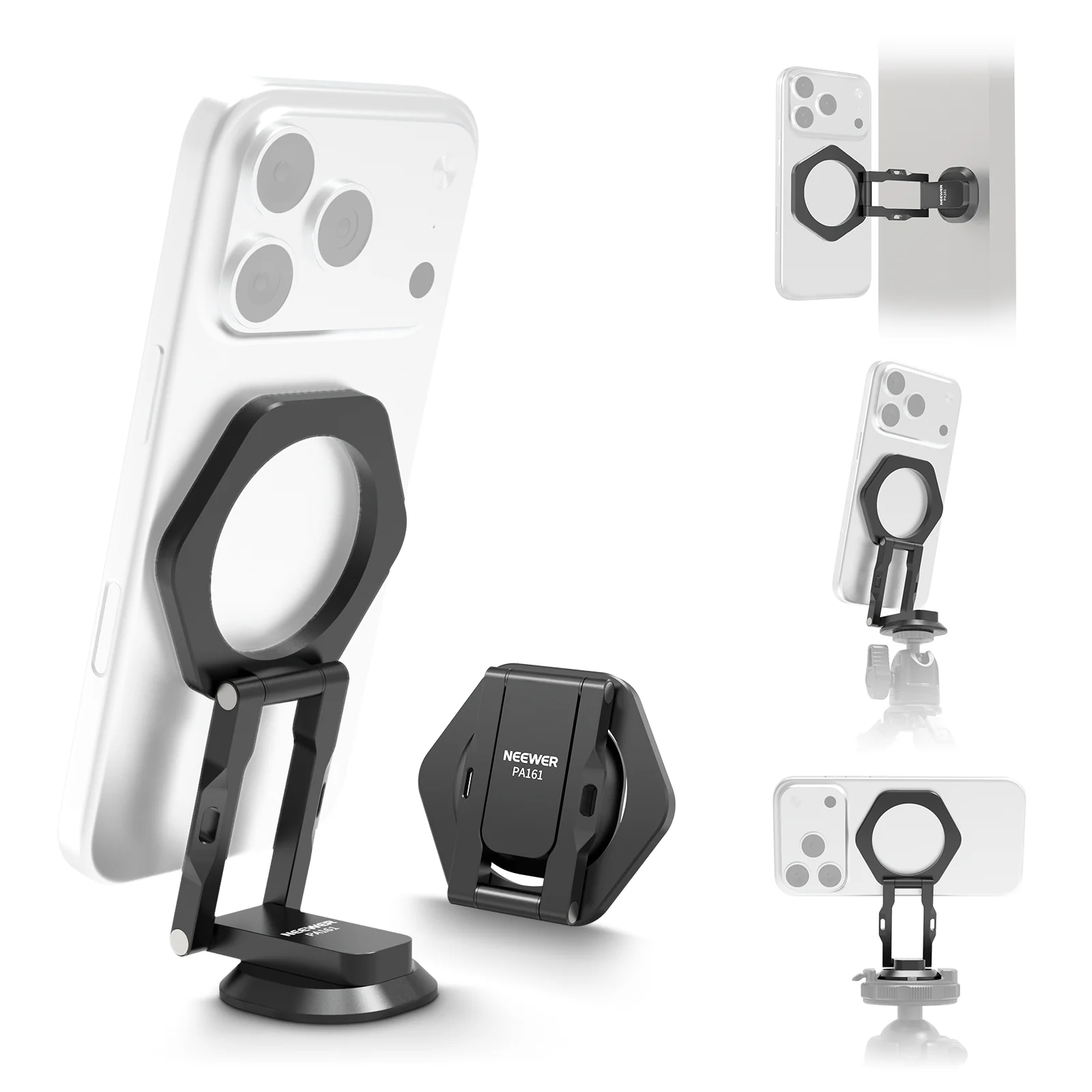 NEEWER PA161 Dual Magnetic Phone Holder