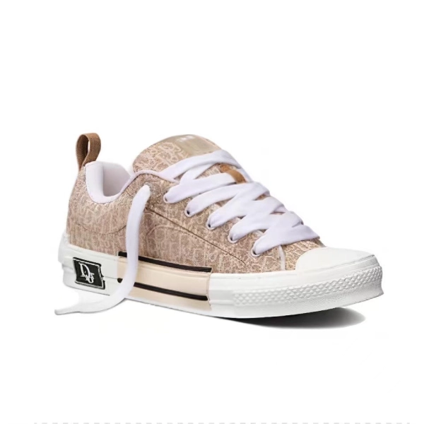 Dior B23 Skater Low Top Beige Dior Oblique Jacquard 3SN292ZUY_H100