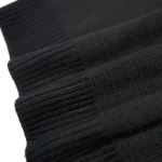 TRIOMPHE CREW NECK SWEATER IN WOOL AND CASHMERE BLACK / OFF WHITE 2AC85048T.38OW