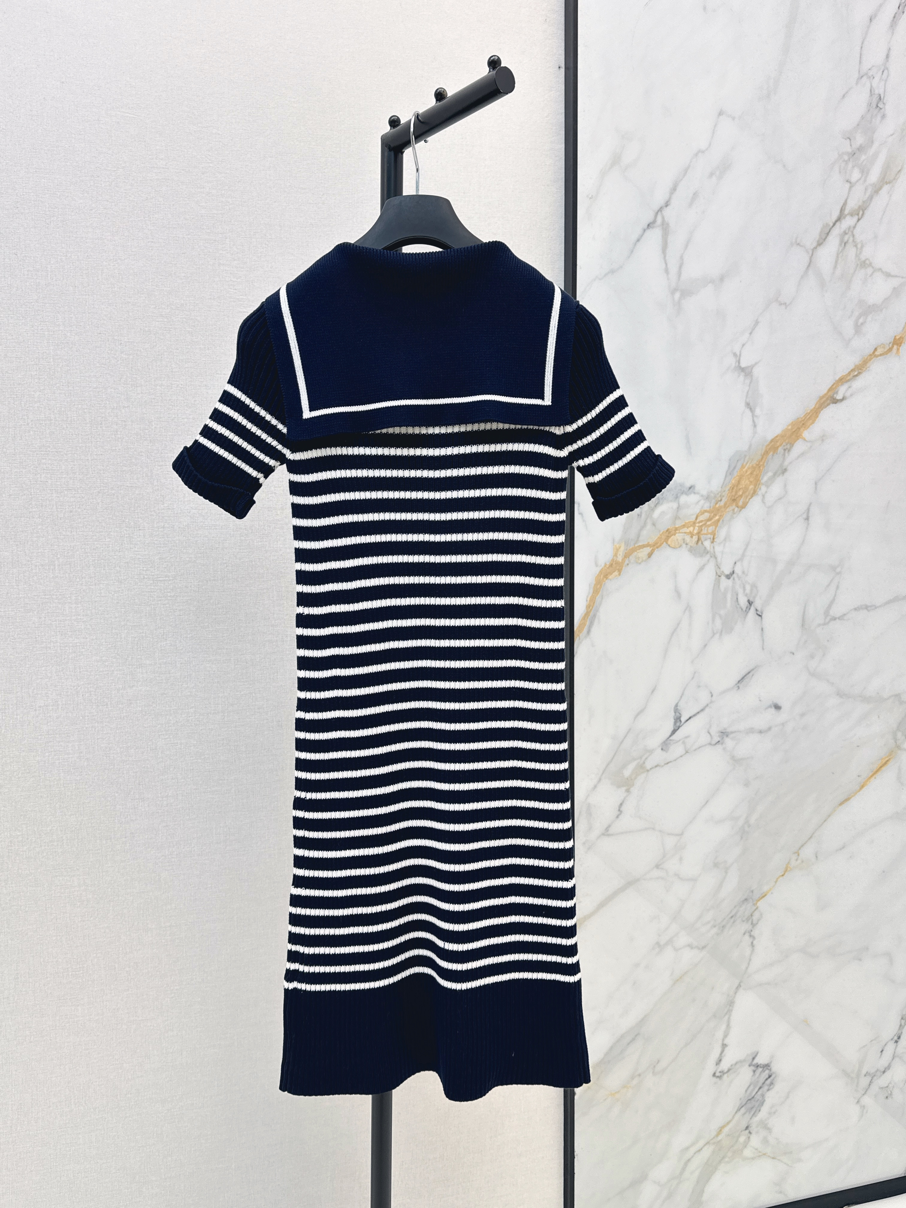 CD New Striped knitted dress