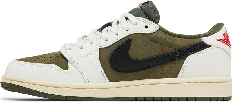 Travis Scott x Air Jordan 1 Low OG SP 'Medium Olive' DM7866-200