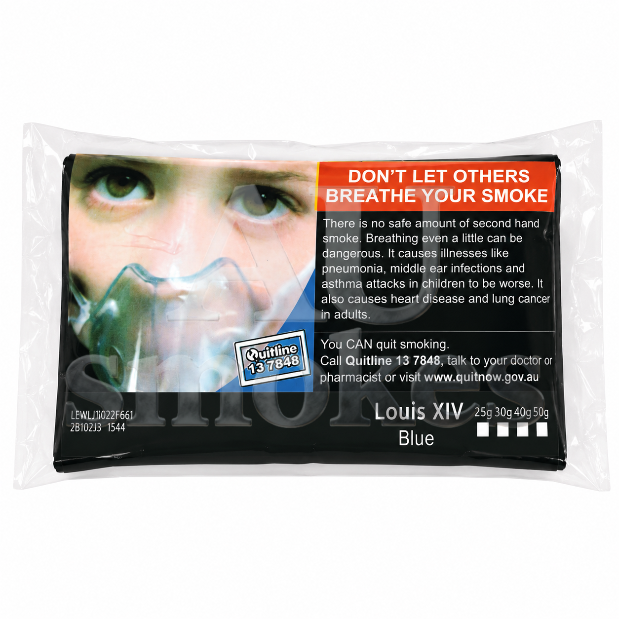 Louis XIV Blue Tobacco 50g - AUSMOKES