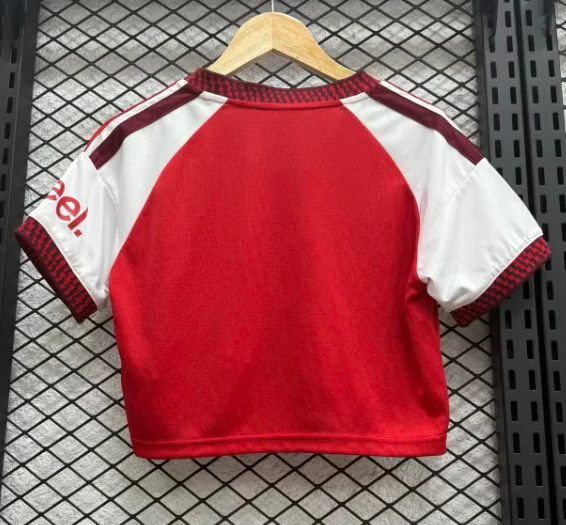 Arsenal Home Woman Cropped Jersey