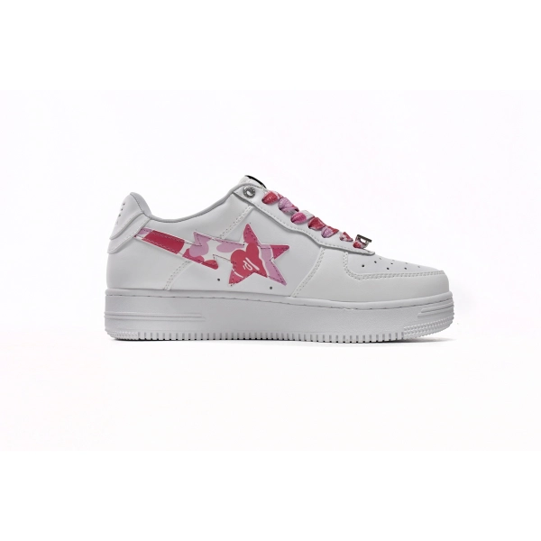Cheap Fake Bape Sta Low White Red Camouflage 1H20-191-045(BapeSta)